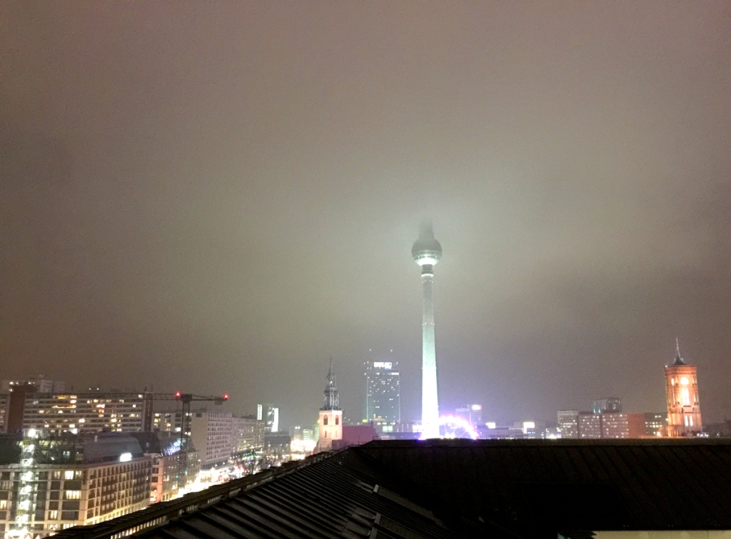 alexanderplatz vom dach des berliner schlosses aus gesehen